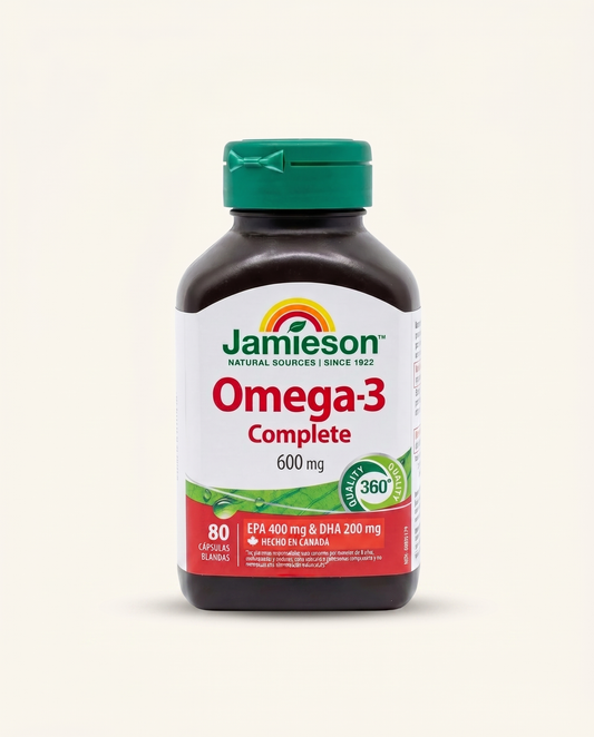 Omega 3 Extra Fuerte 600mg (80 Capsulas Blandas)