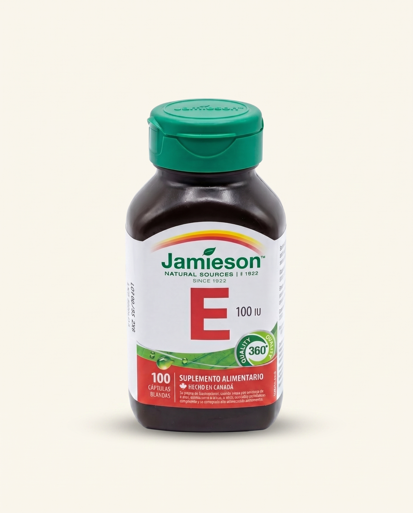 Vitamina E 100IU (100 Capsulas Blandas)