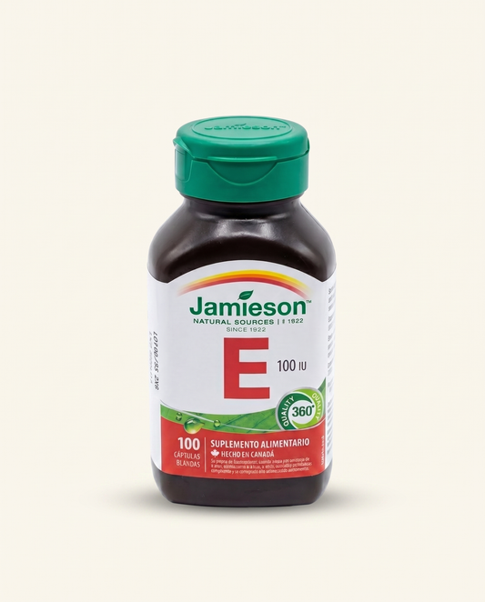 Vitamina E 100IU (100 Capsulas Blandas)